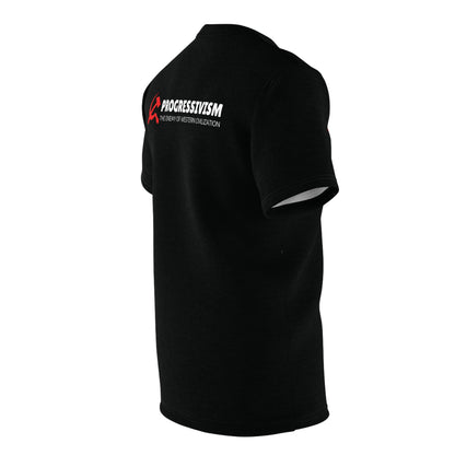 "Progressivism - Enemy of Western Civilization", Unisex Tee (Void Black)