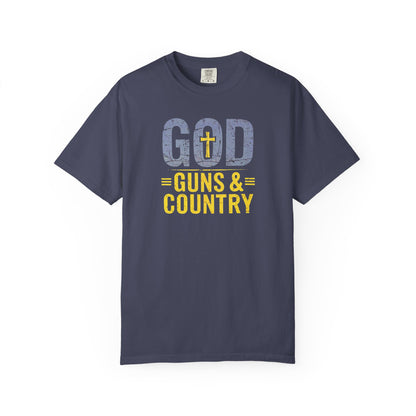 "God Guns & Country" #01, Unisex T-shirt