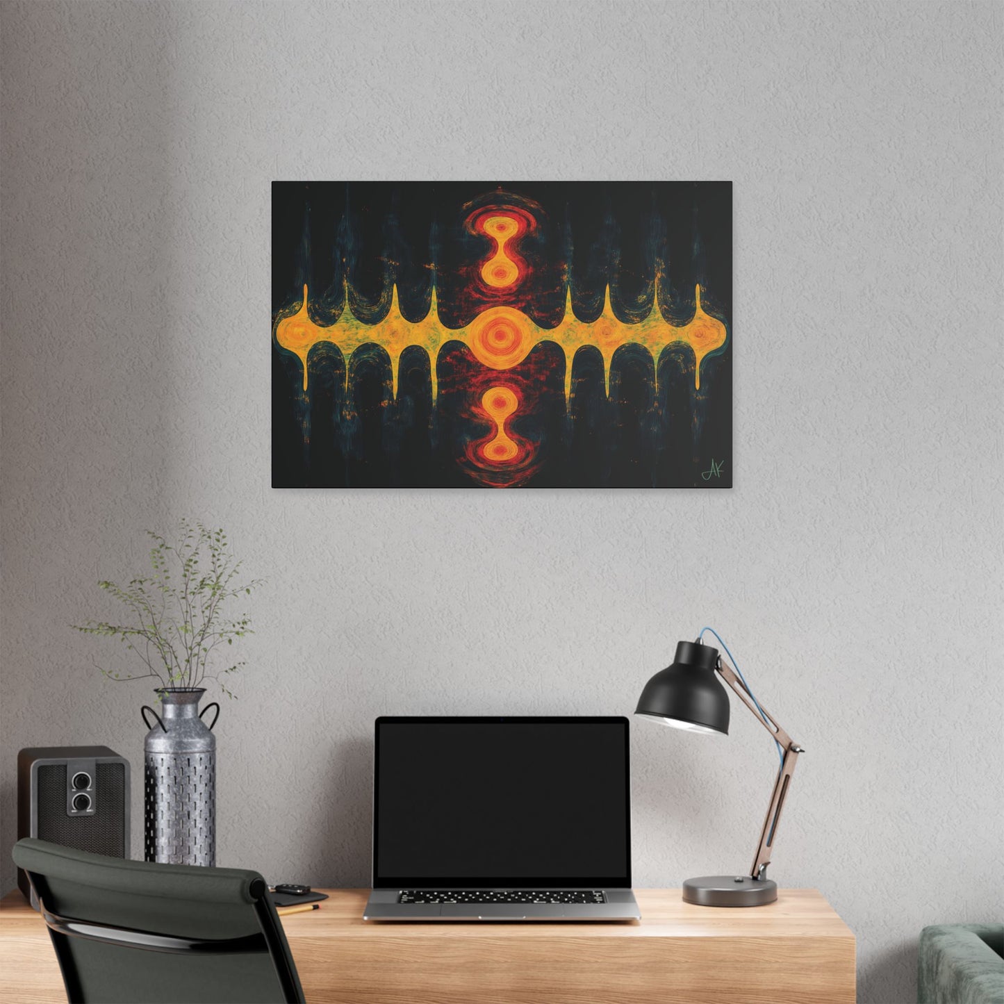 "Echo through Time", Stretched Classic Canvas Fine Art Print