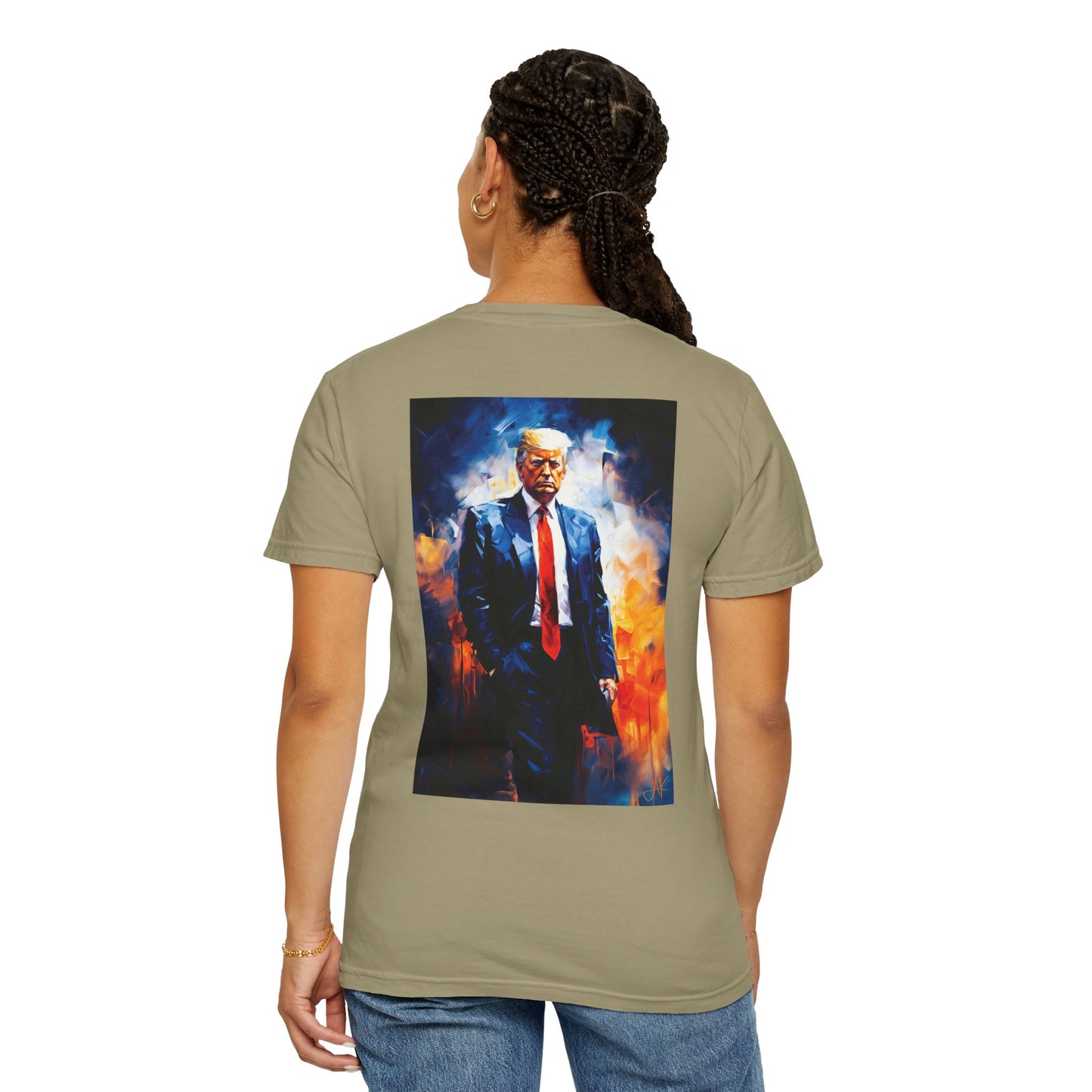 "Trump Portrait" #22, Unisex T-shirt (Light Colors)