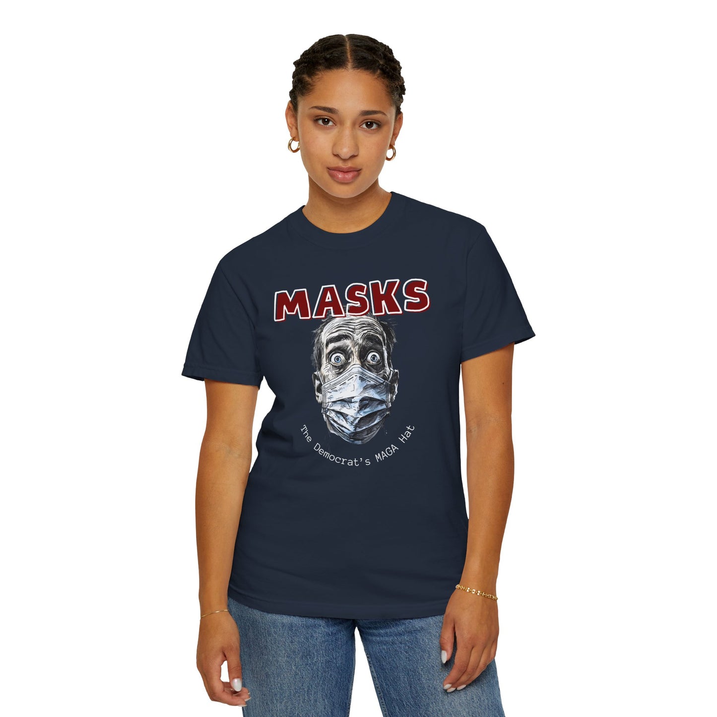 "MASKS - The Democrat's MAGA Hat", Unisex T-shirt