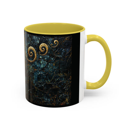 "From Stone to Savior's Light", Colorful Mugs (11oz, 15oz)
