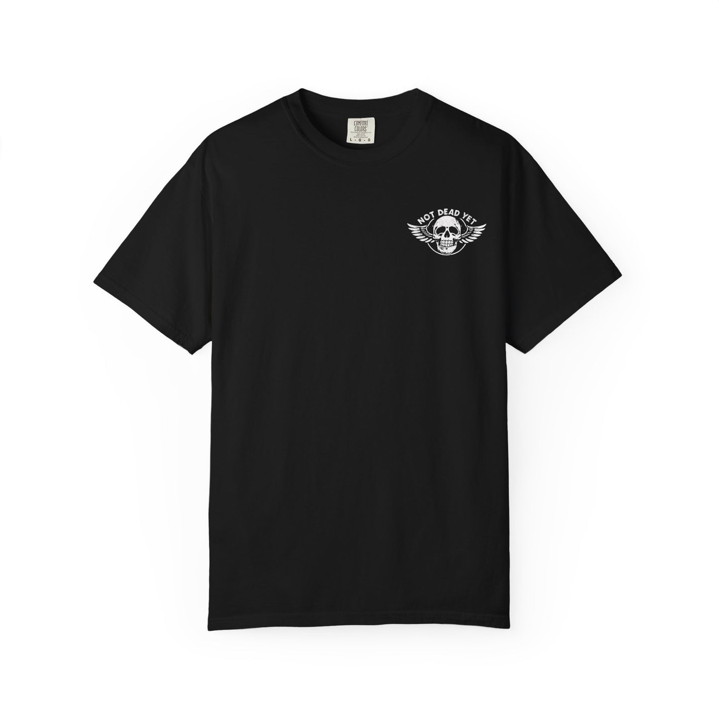 "Not Dead Yet - Winged Skull", Unisex T-shirt