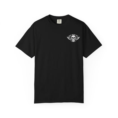 "Not Dead Yet - Winged Skull", Unisex T-shirt