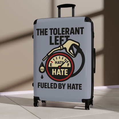 "The Tolerant Left", Suitcase (Concrete Grey)