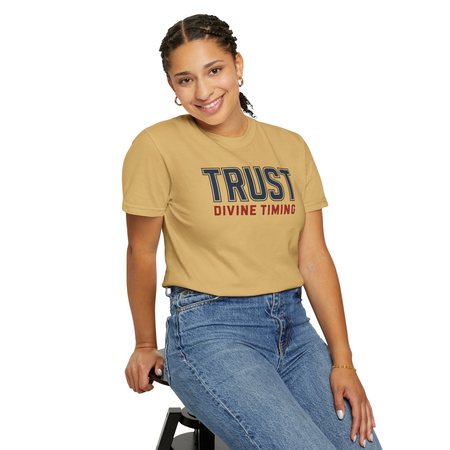 "Trust Divine Timing" #02, Unisex T-shirt