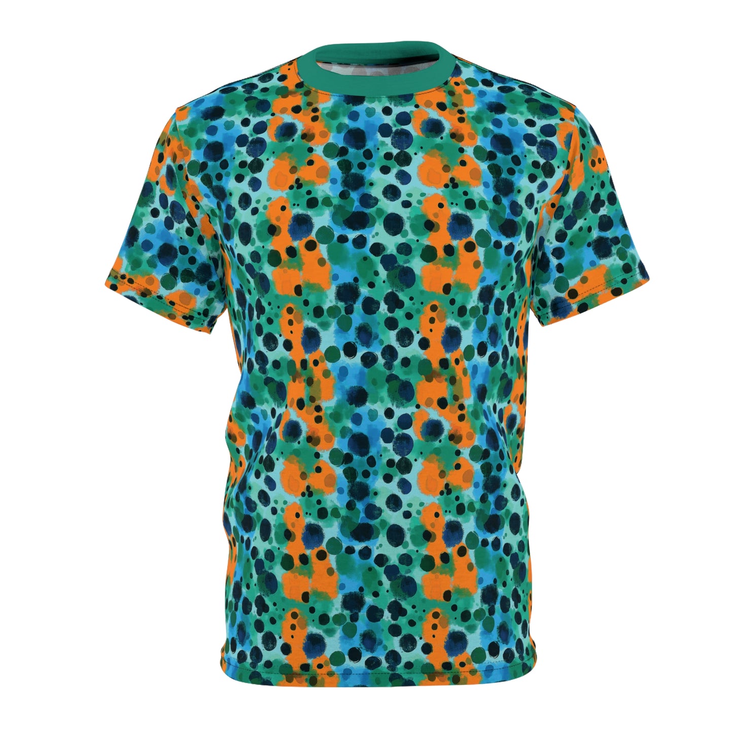 "Midnight Coral", Unisex Tee (Ocean Green)