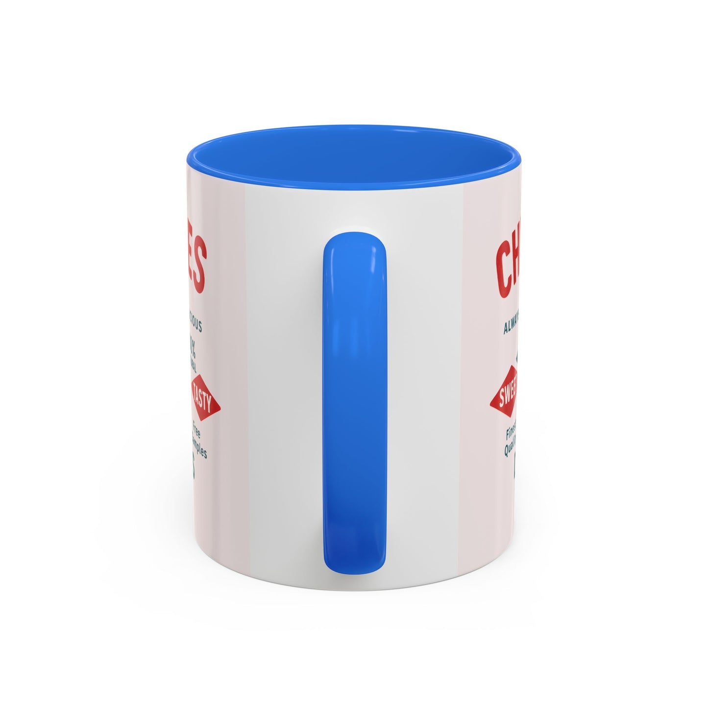 "Delicious Cherries", Colorful Mugs (11oz, 15oz) (Sea Salt Sherbet)