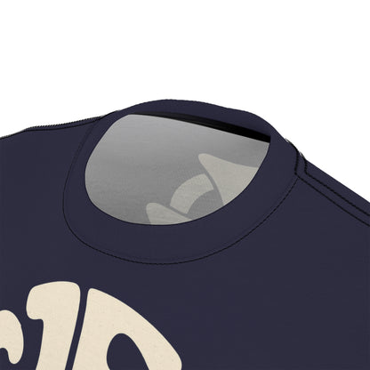 "Retro Jesus", Unisex T-shirt (Black Violet)