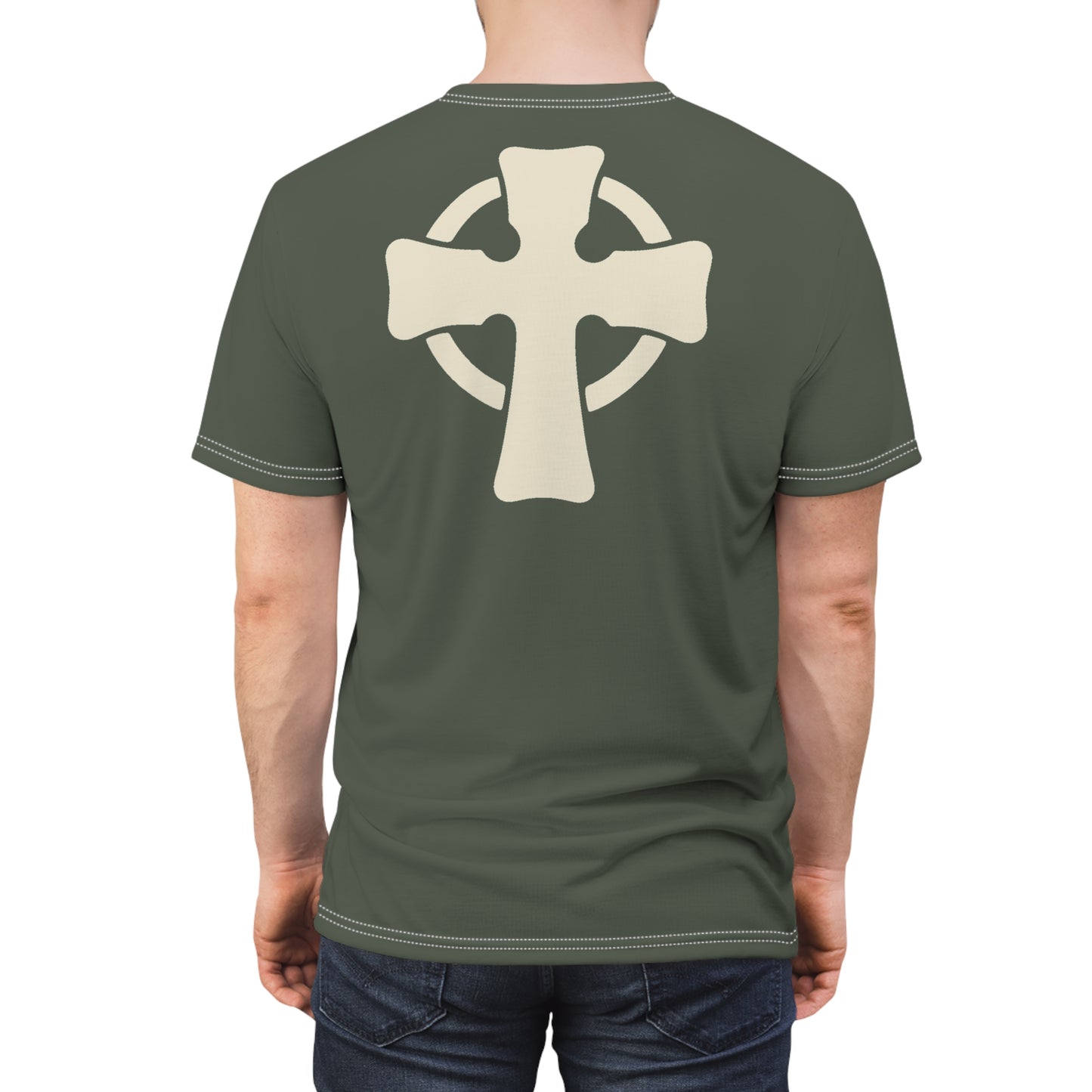 "Retro Jesus", Unisex T-shirt (Ebony Tree)