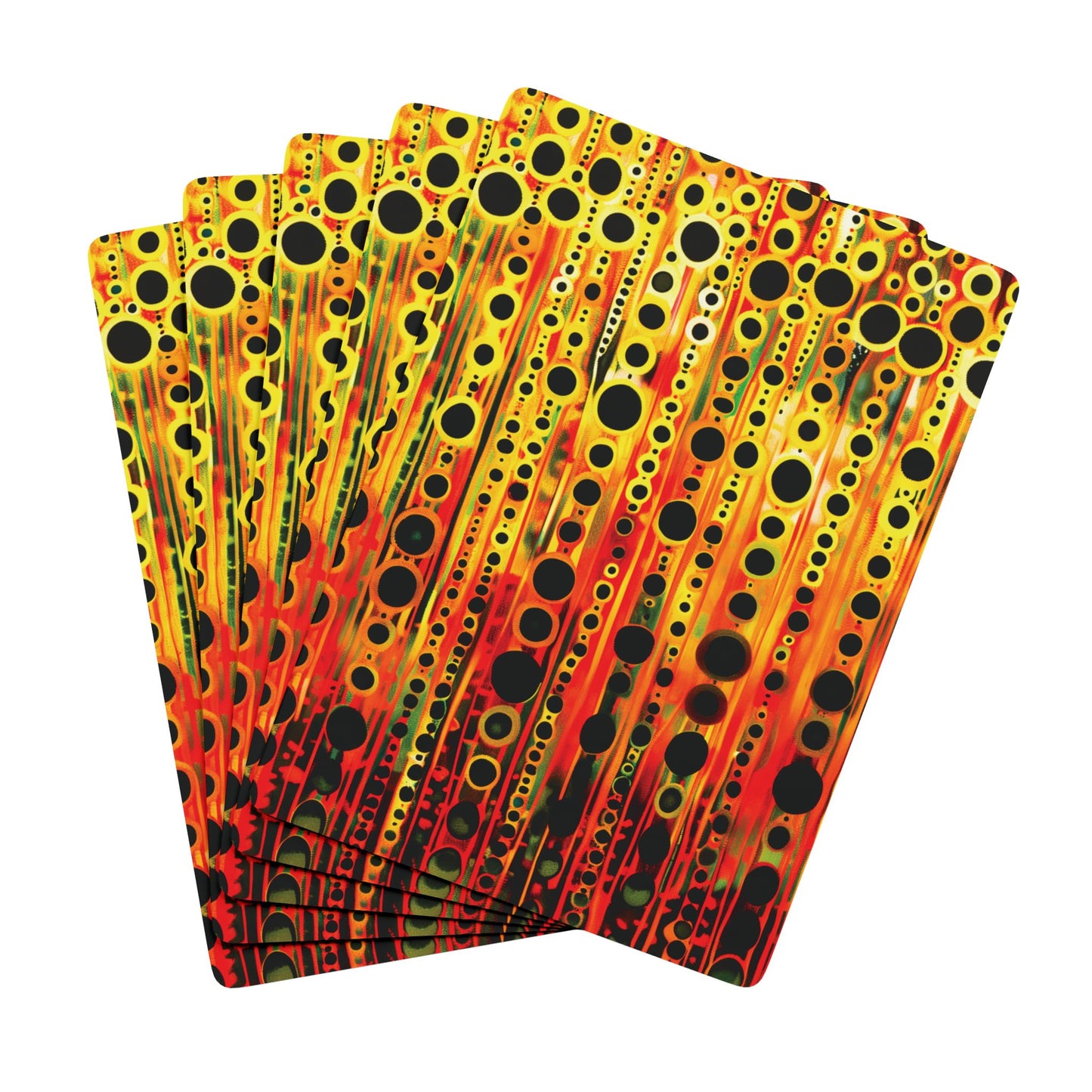 "Protected Under Divine Love's Light" (Cropped), Fine Art Playing Cards
