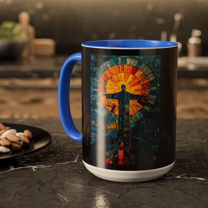 "Alpha and Omega - Revelation 22:13", Colorful Mugs (11oz, 15oz)