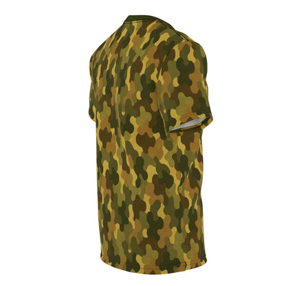 "SASR Day-Ops Camouflage", Unisex Tee (SASR Green Collar)