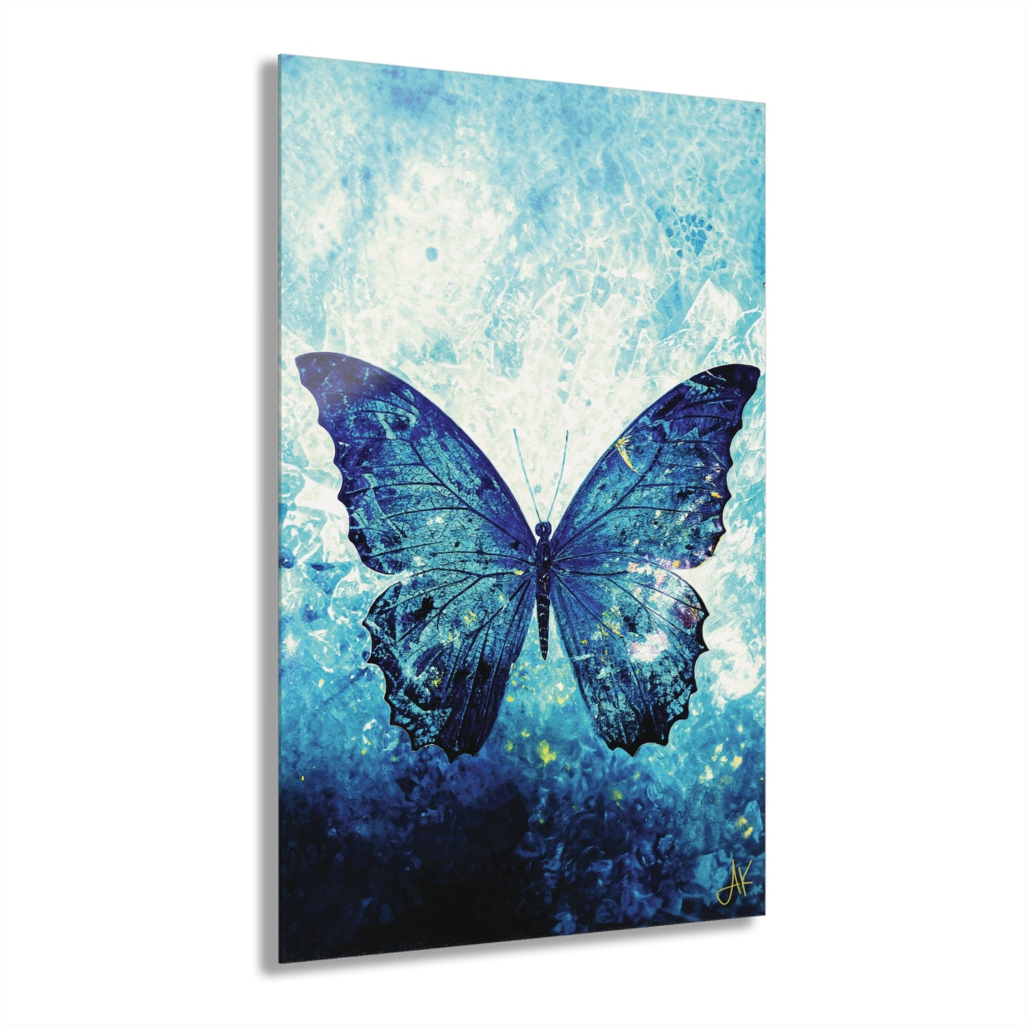 "Reborn" 2 Corinthians 5:17 (NIV), Fine Art Acrylic Wall Prints (French Cleat Hanging)