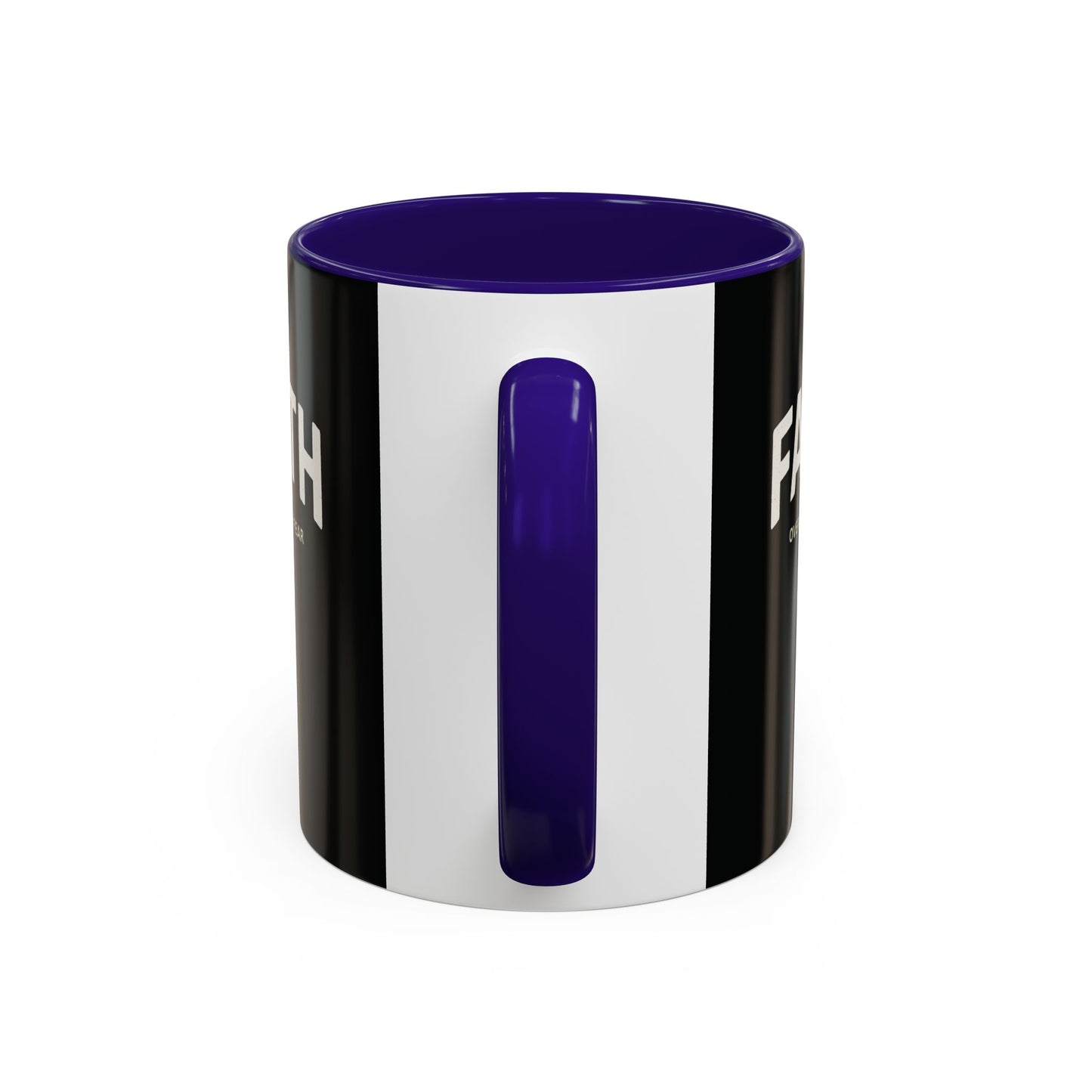 "Faith Overcomes Fear", Colorful Mugs (11oz, 15oz)