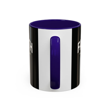 "Faith Overcomes Fear", Colorful Mugs (11oz, 15oz)