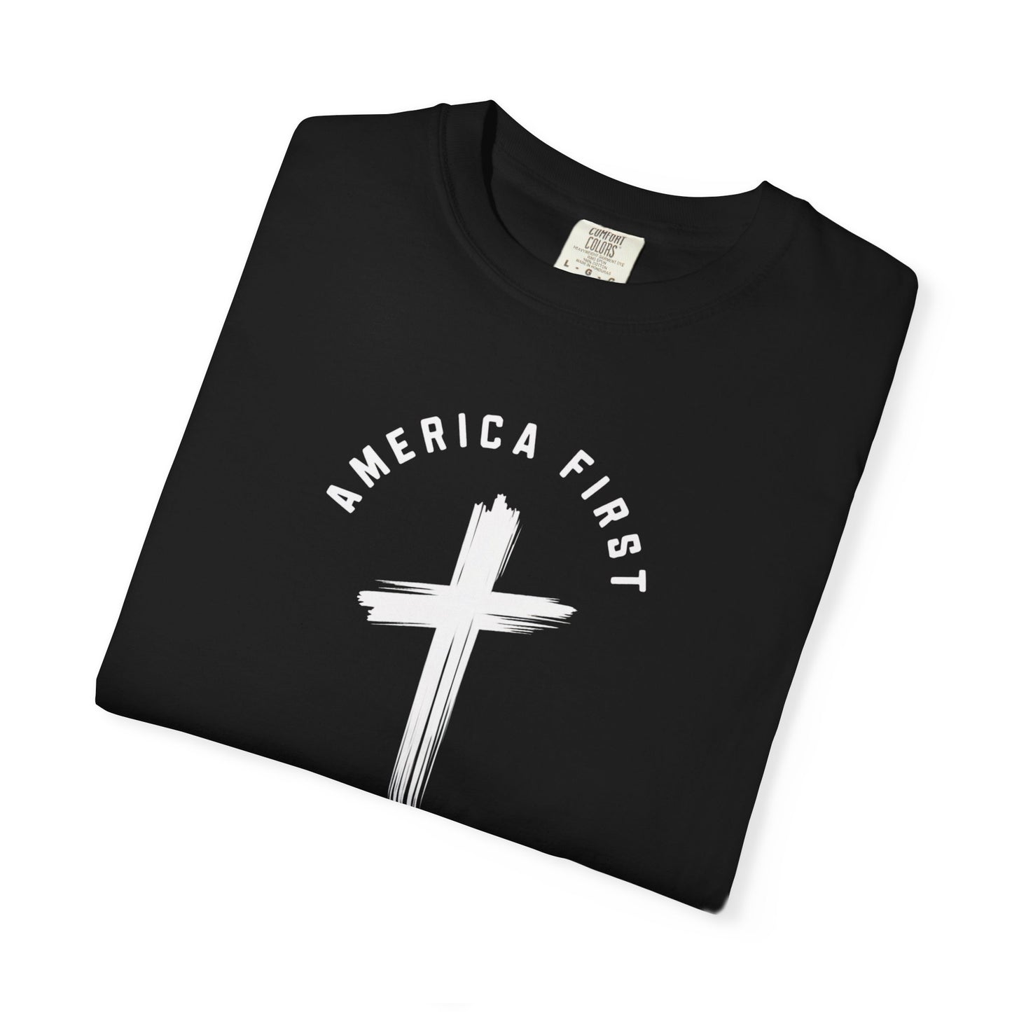 "America First Christian" #05, Unisex T-shirt (Dark Colors)