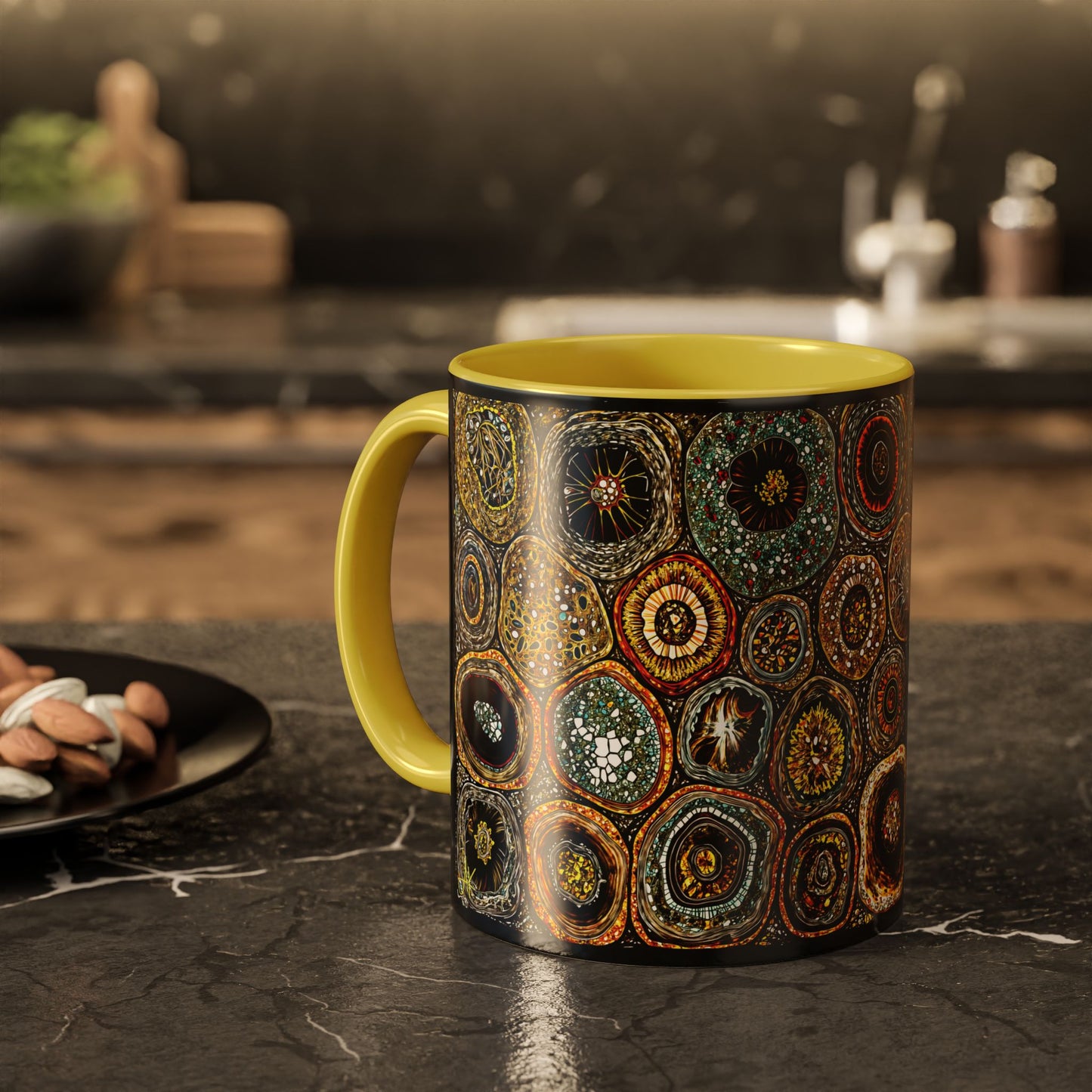 "Every Detail, His Design", Colorful Mugs (11oz, 15oz)