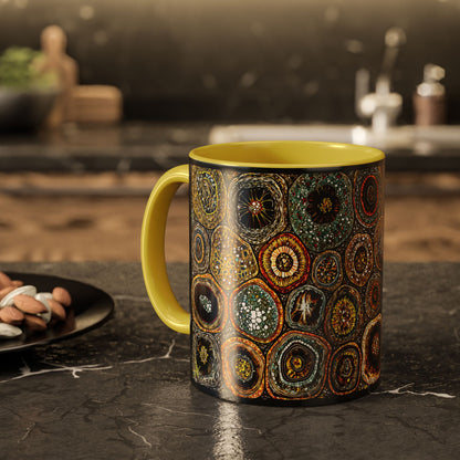 "Every Detail, His Design", Colorful Mugs (11oz, 15oz)