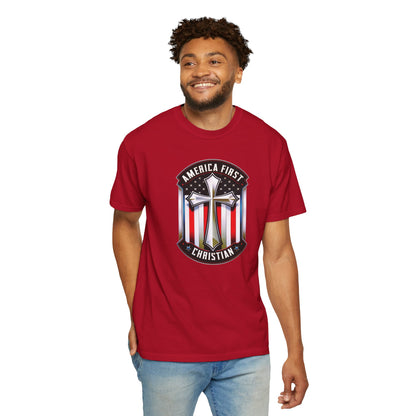"America First - Christian" #01, Unisex T-shirt