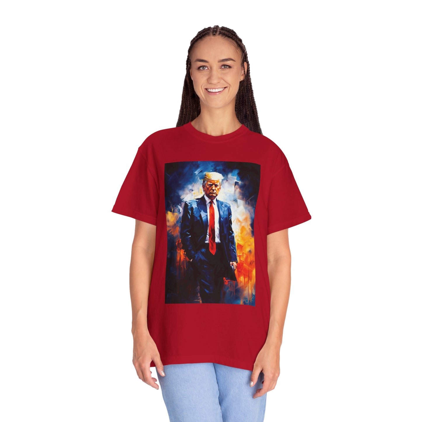"Trump Portrait" #22, Unisex T-shirt (Dark Colors)