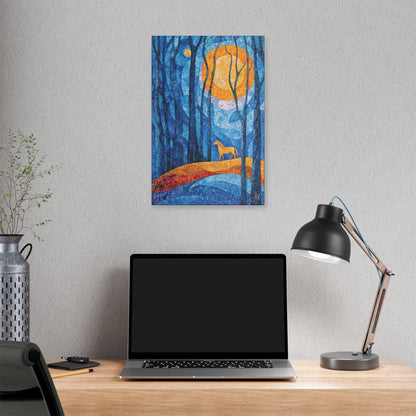 "Bathing in Early Morning's Light", Stretched Classic Canvas Fine Art Print