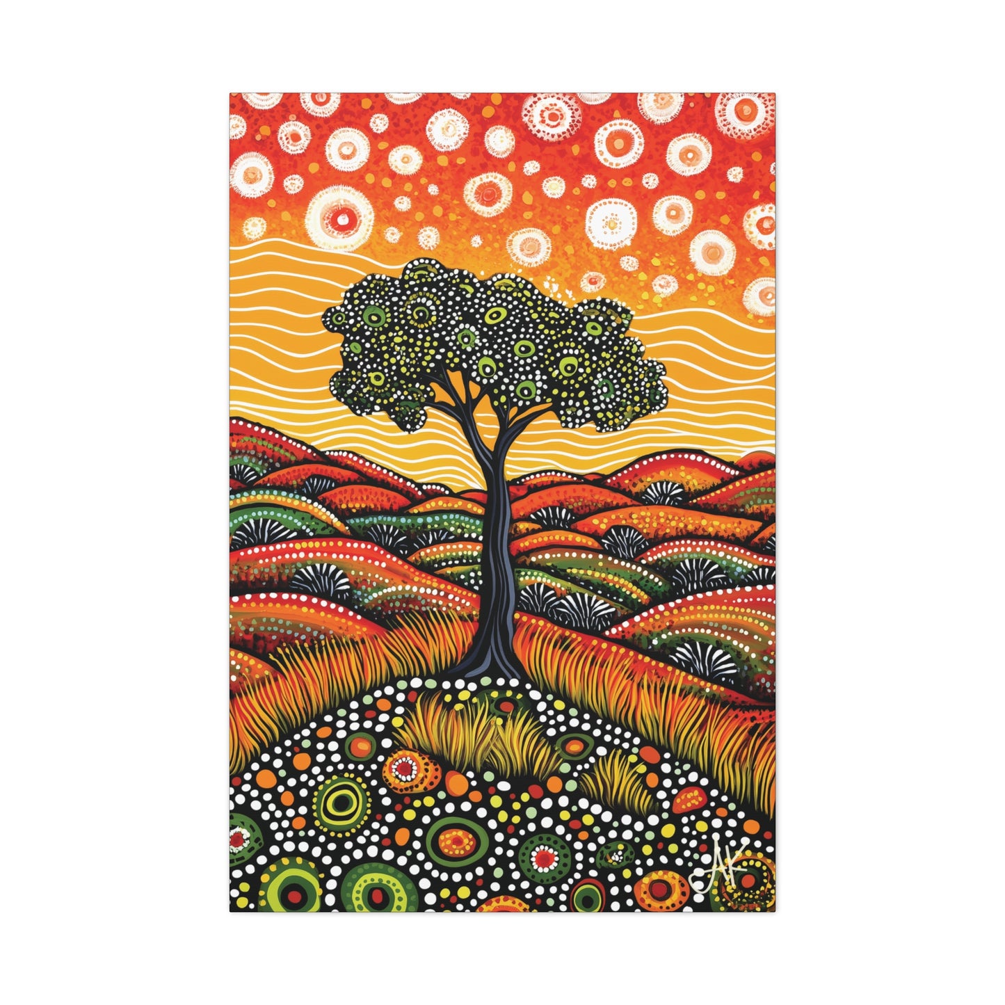 "Joy of Existence", Fine Art Matte Canvas, Stretched, 1.25"