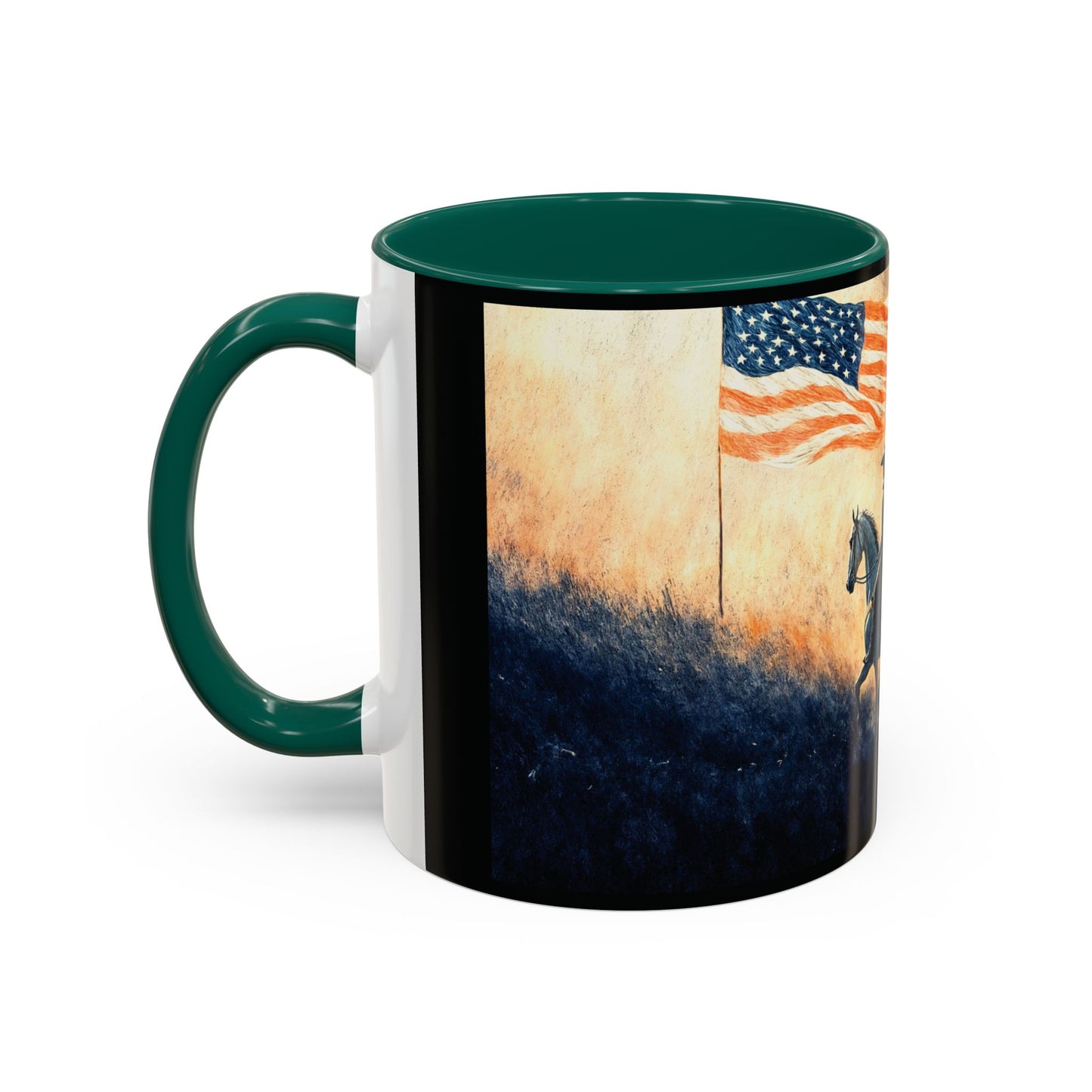 "Liberty under God", Colorful Mugs (11oz, 15oz)