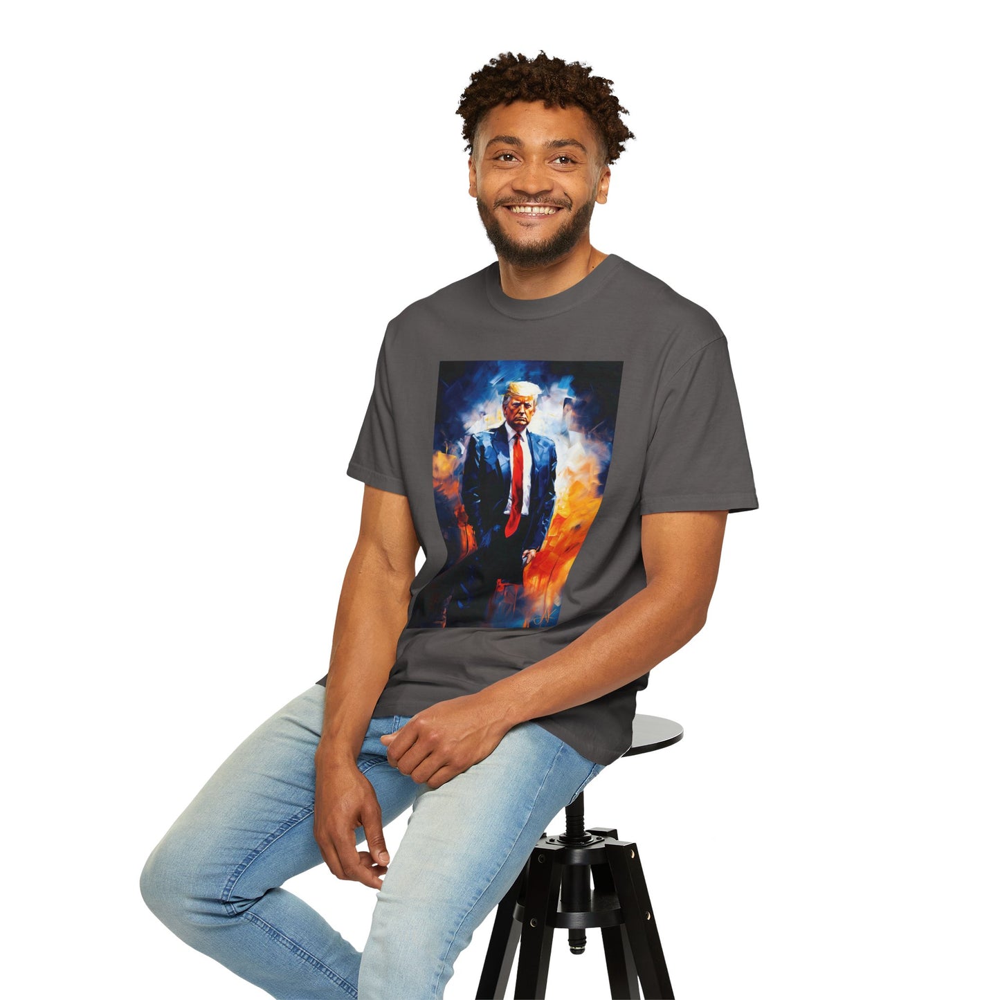 "Trump Portrait" #22, Unisex T-shirt (Dark Colors)
