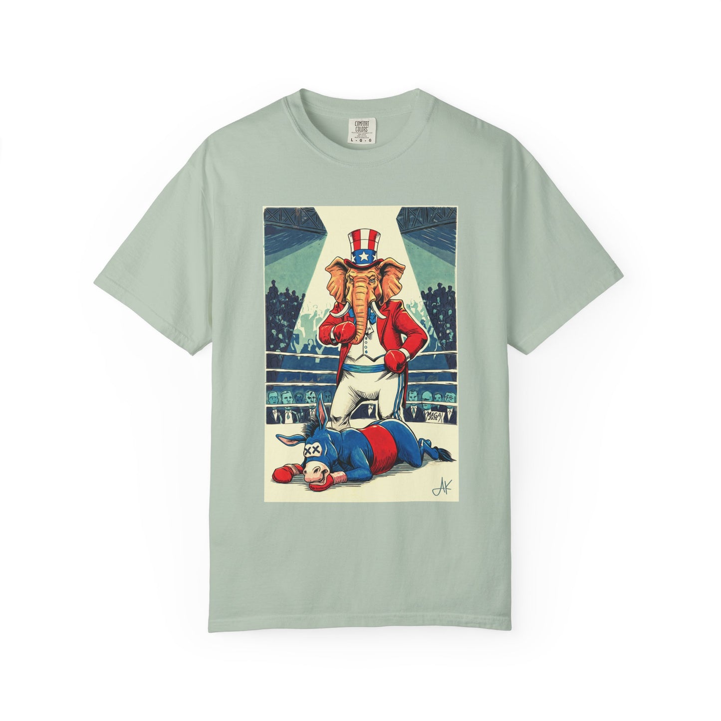 "Brutal Woke Knockout 2024", Unisex T-shirt (Light Colors)