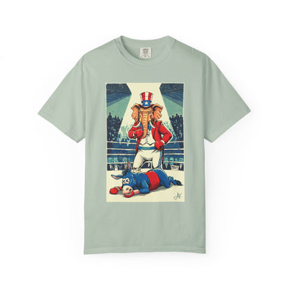 "Brutal Woke Knockout 2024", Unisex T-shirt (Light Colors)