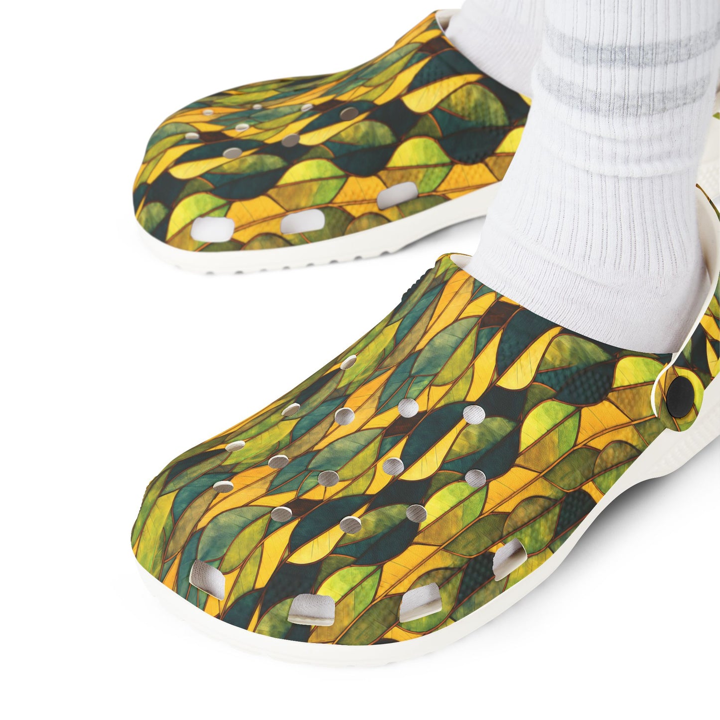 "Inner Grove", Foam Rubber Clogs