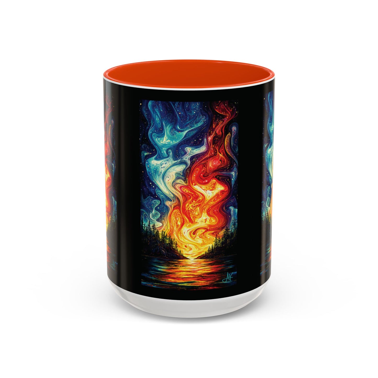 "Naomh Solus (Gaelic) - Sacred Light (English)", Colorful Mugs (11oz, 15oz)