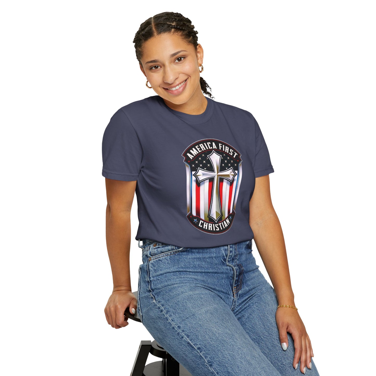 "America First - Christian" #01, Unisex T-shirt