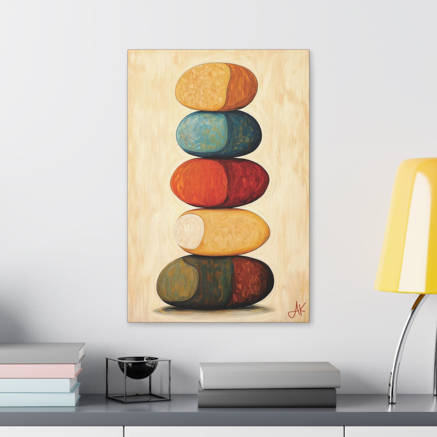 "Sacred Stack" #02, Stretched Classic Canvas Fine Art Print