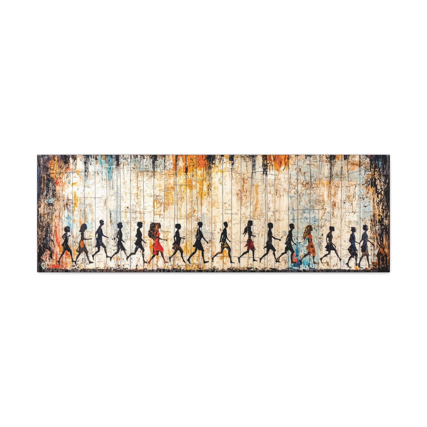 "Lockstep: Diversity Without Difference", Fine Art Matte Canvas, Stretched, 1.25"