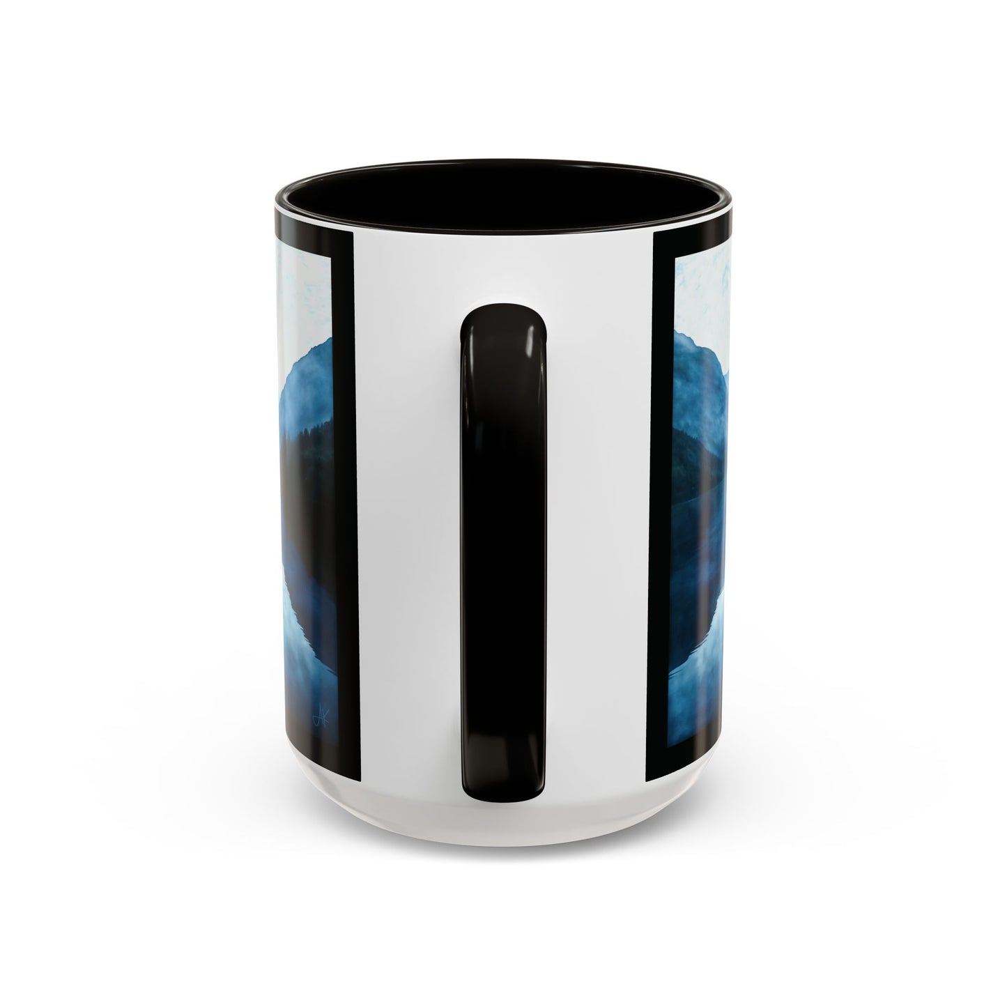"Connected in Silence - Psalm 46:10", Colorful Mugs (11oz, 15oz)