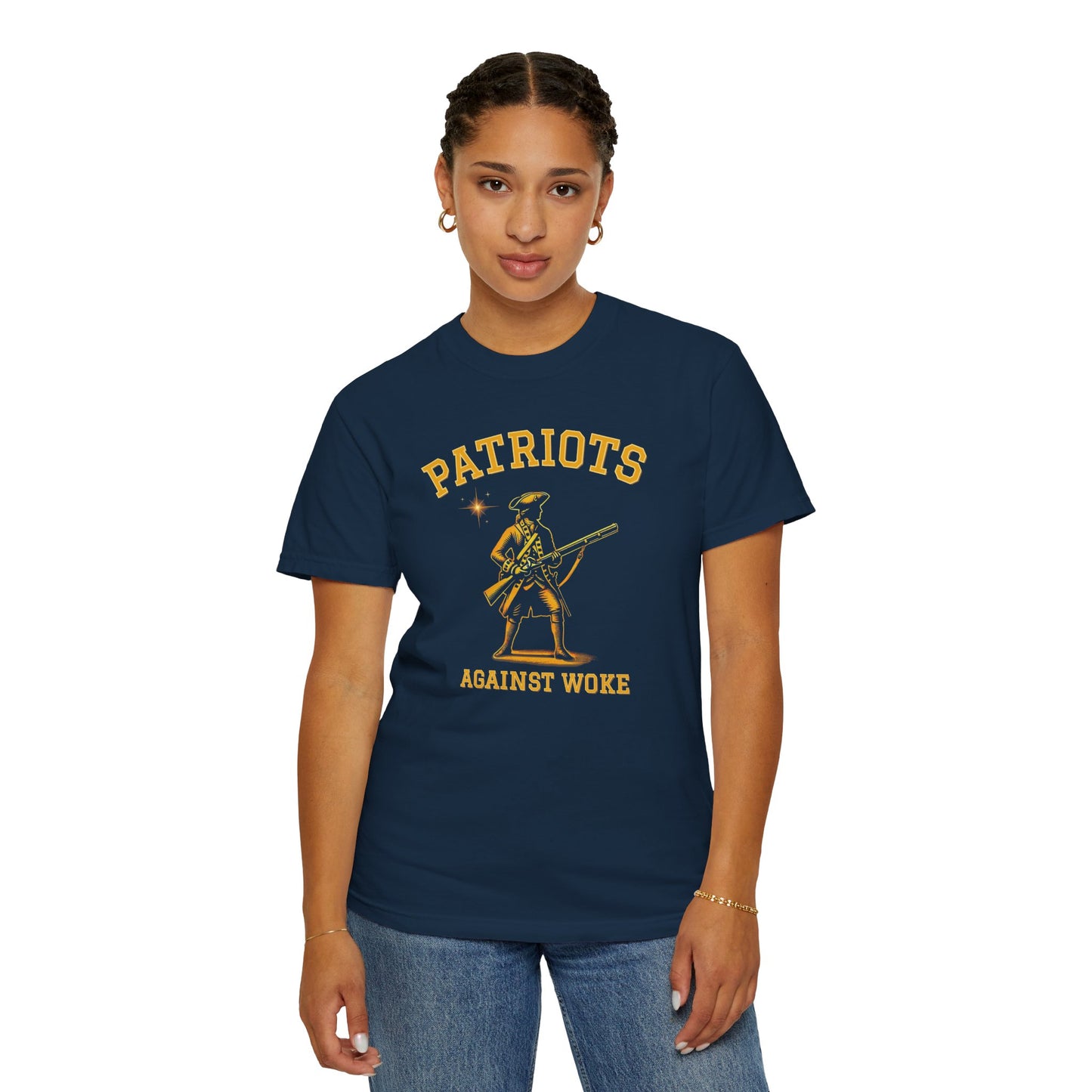 "Patriots Against Woke", Unisex T-shirt