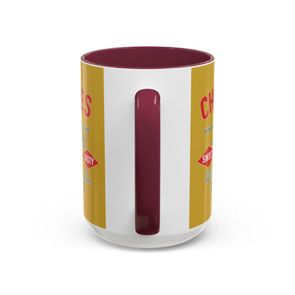 "Delicious Cherries", Colorful Mugs (11oz, 15oz) (Forgelight Gold)