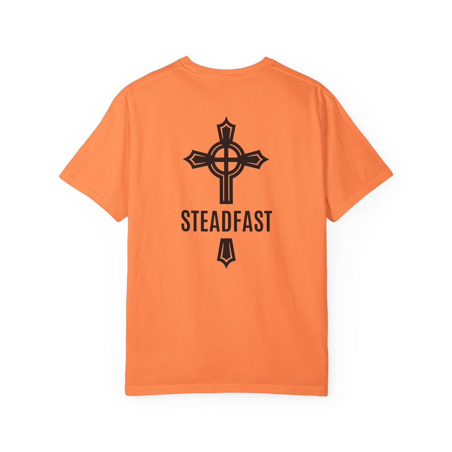 "Steadfast Cross in Black", Unisex T-shirt