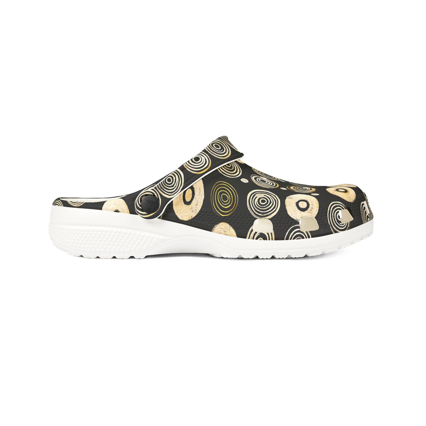 "Punk Polka", Foam Rubber Clogs