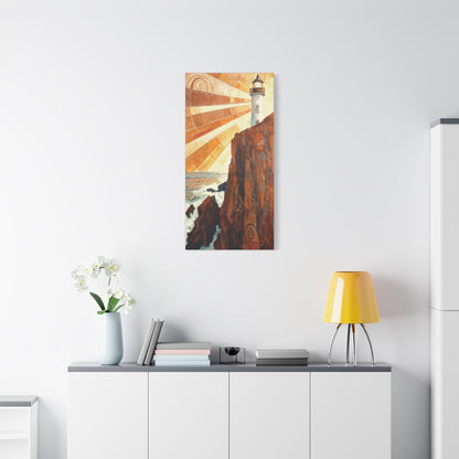 "Light on the Western Edge", Fine Art Matte Canvas, Stretched, 1.25"