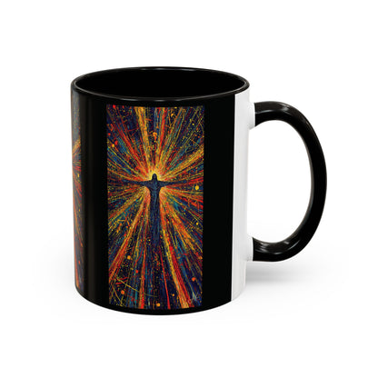 "Born Again in His Radiance - Isaiah 60:1", Colorful Mugs (11oz & 15oz)
