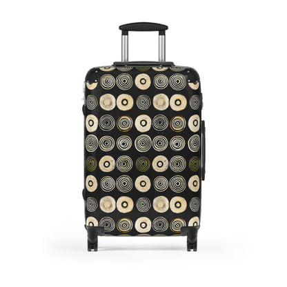 "Punk Polka" Pattern Art Suitcases
