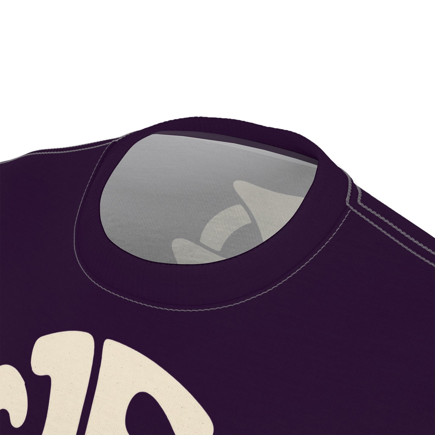 "Retro Jesus", Unisex T-shirt (Midnight Plum)