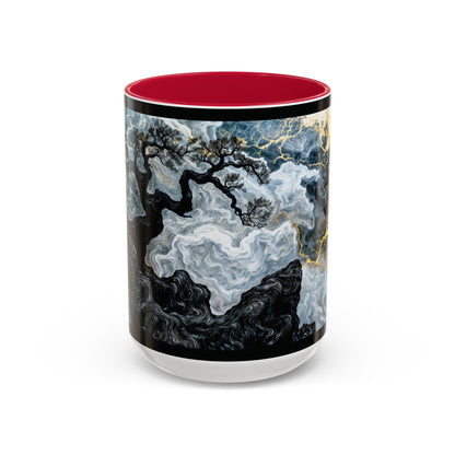 "An Crann Naomh (Gaelic) - The Sacred Tree (English)", Colorful Mugs (11oz & 15oz)