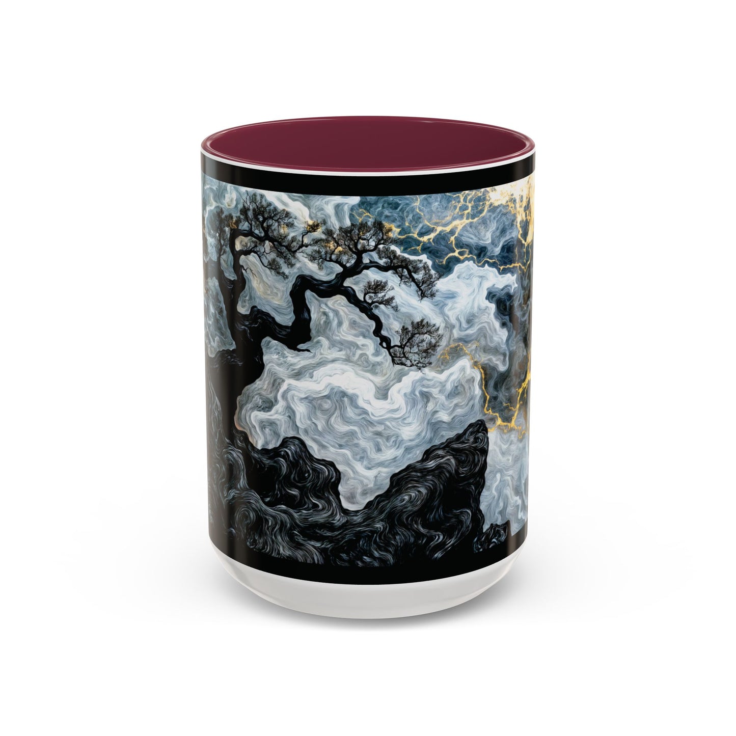 "An Crann Naomh (Gaelic) - The Sacred Tree (English)", Colorful Mugs (11oz & 15oz)