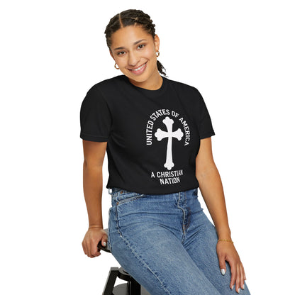 "USA - A Christian Nation" #04, Unisex T-shirt