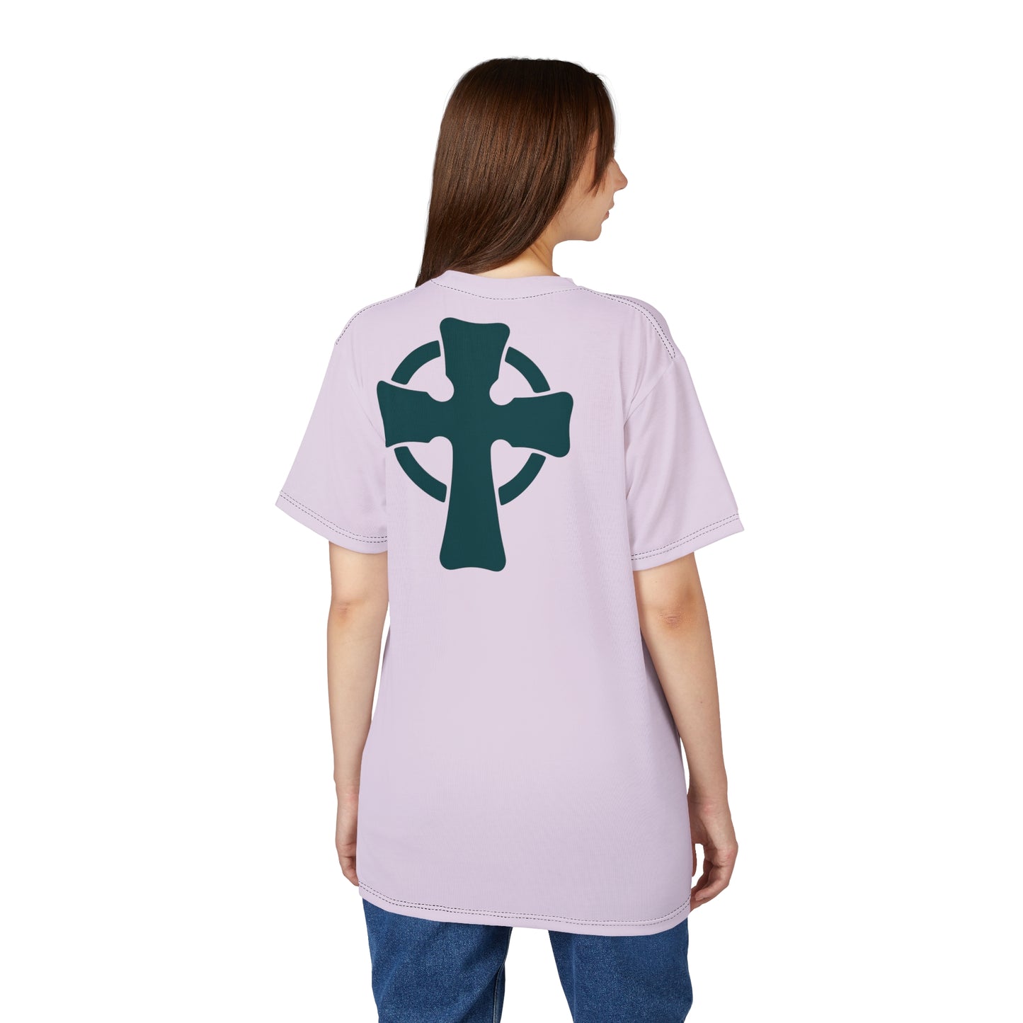 "Retro Jesus", Unisex T-shirt (Perfume Haze)