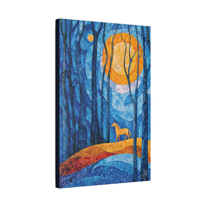 "Bathing in Early Morning's Light", Stretched Classic Canvas Fine Art Print